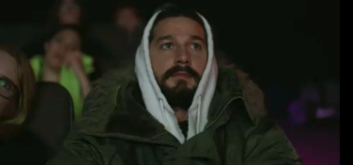 Shia LaBeouf Watching Shia LaBeouf Movies