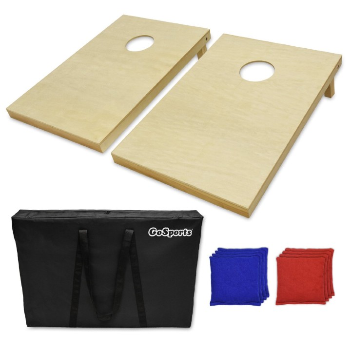 GoSports Regulation Size Wooden CornHole