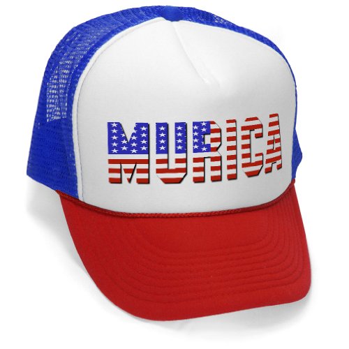 MURICA-FOURTH-OF-JULY-USA-4th-america-patriot-Mesh-Trucker-Cap-Hat-Cap-RWB-0