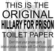 Hillary-For-Prison–Highly-Collectible-Novelty-Toilet-Paper-By-American-Art-Classics-Inc-Funny-for-Democrats-or-Republicans-Give-the-Gift-of-Laughter-Funniest-Political-Gift-of-2016-0-2