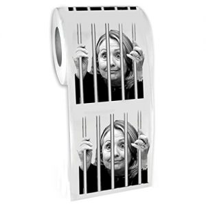 Hillary-For-Prison--Highly-Collectible-Novelty-Toilet-Paper-By-American-Art-Classics-Inc-Funny-for-Democrats-or-Republicans-Give-the-Gift-of-Laughter-Funniest-Political-Gift-of-2016-0