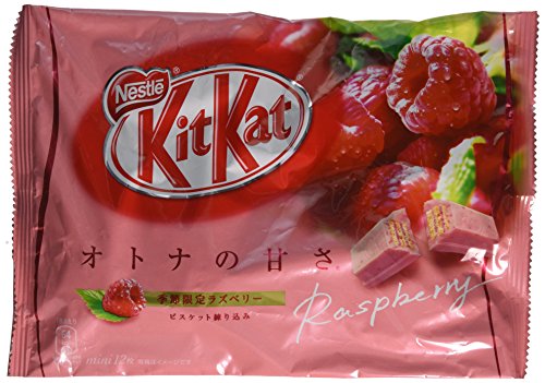 Japanese-Kit-Kat-Raspberry-Flavor-12-Mini-Bars-in-Bag-Net-Wt-1356g-0