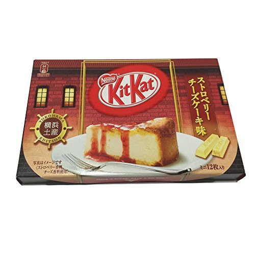 Japanese-Kit-Kat-Strawberry-Cheese-Cake-Chocolate-Box-52oz-12-Mini-Bar-0