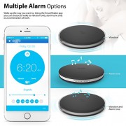 SmartShaker-by-iLuv-Wireless-App-Controlled-Bluetooth-Bed-Alarm-Shaker-ideal-for-Heavy-Sleepers-People-with-Hearing-Loss-for-Apple-iPhone-Samsung-GALAXY-and-other-Bluetooth-Devices-Black-0-1