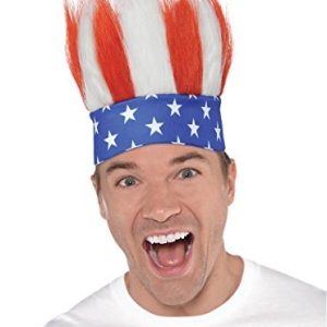 Amscan-All-American-Fourth-of-July-Crazy-Hair-Headband-Multi-Color-132-x-85-0